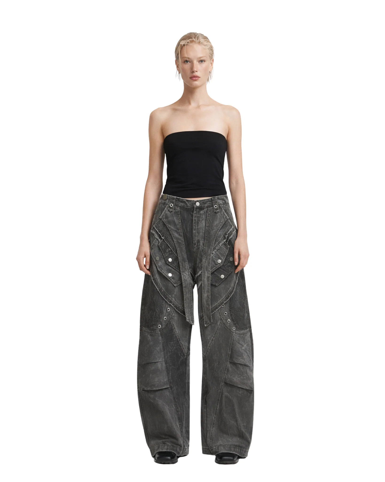 EAGLE Cargo Denim Pants - Image 3