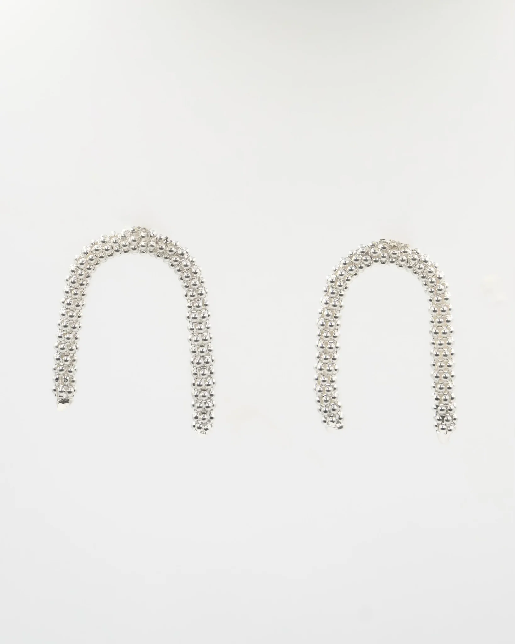 ESST06 // Spaghetti Silver Earrings