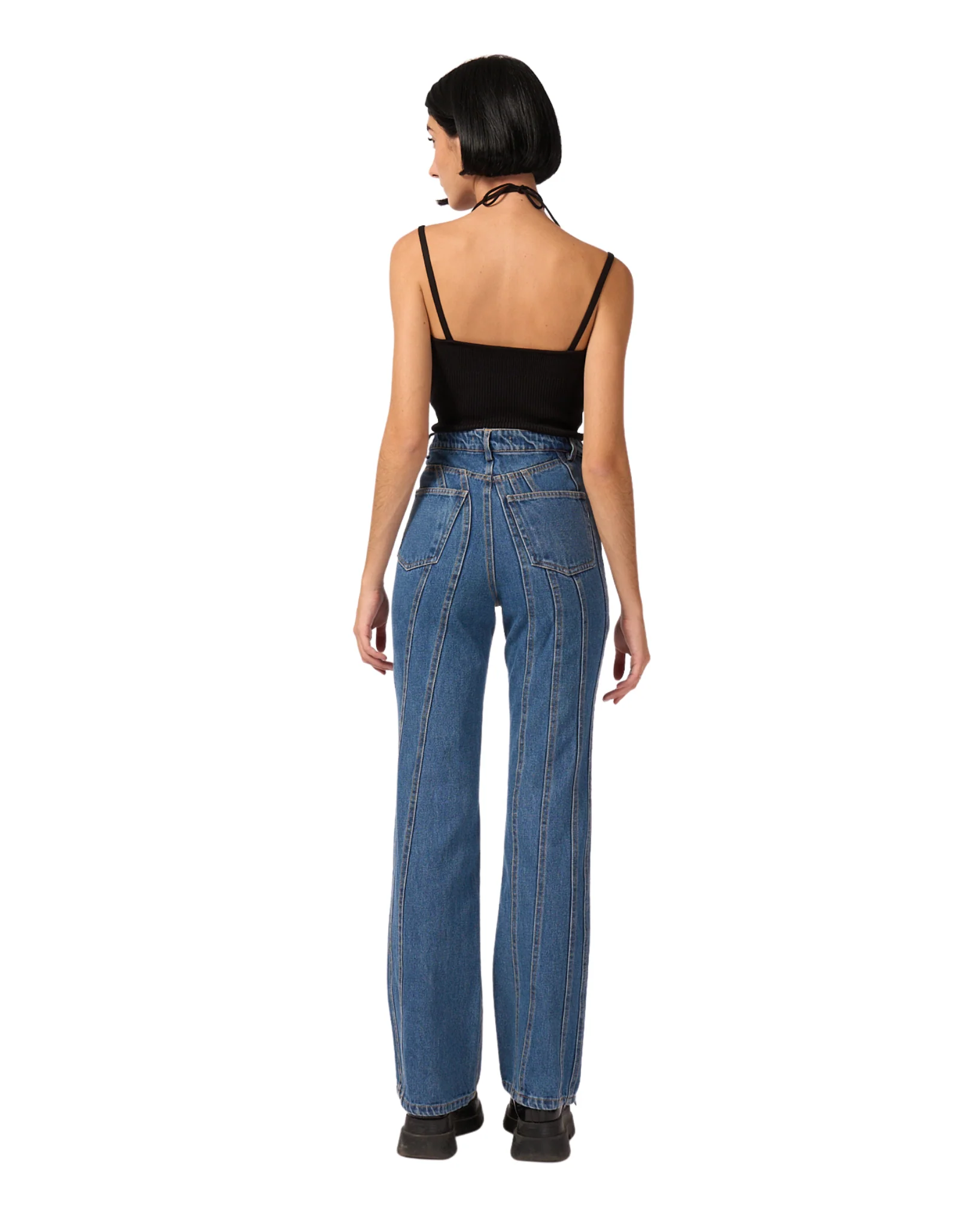 061 Asymmetrical Jeans - Image 4
